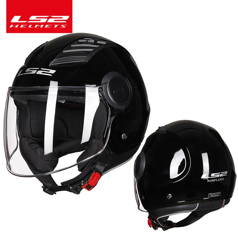 Capacete Ls2 aberto unissex  of562