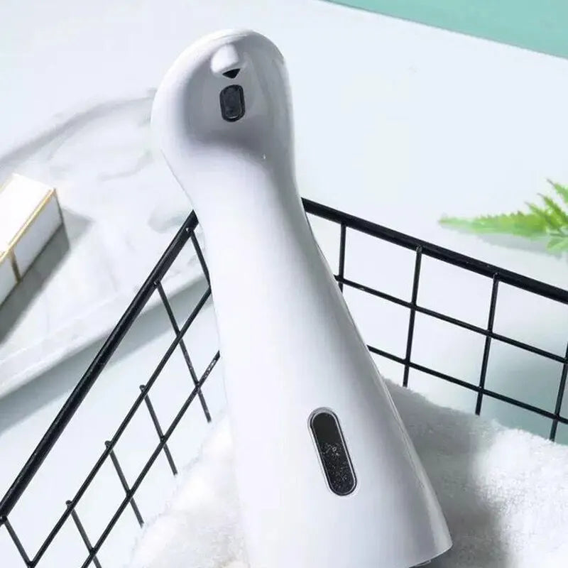 Dispensador Automático de Sabonete com Sensor - Branco, Alta Qualidade, à Prova d'Água, Sensor Inteligente para Sabonete Líquido, Ideal para Banheiros.