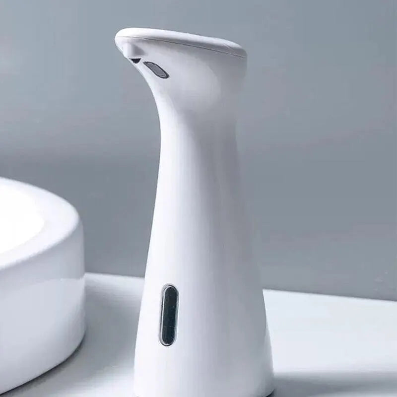 Dispensador Automático de Sabonete com Sensor - Branco, Alta Qualidade, à Prova d'Água, Sensor Inteligente para Sabonete Líquido, Ideal para Banheiros.