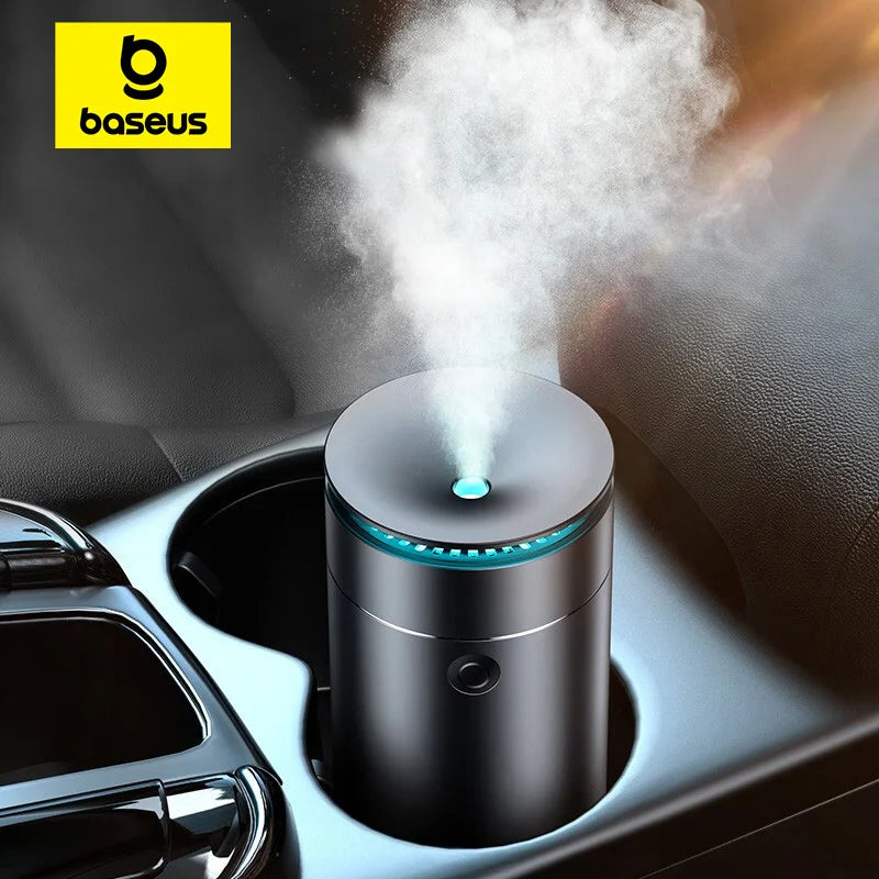 Difusor e humidificador de ar Baseus, Odorizante de ar automotivo, Difusor de aromaterapia veicular