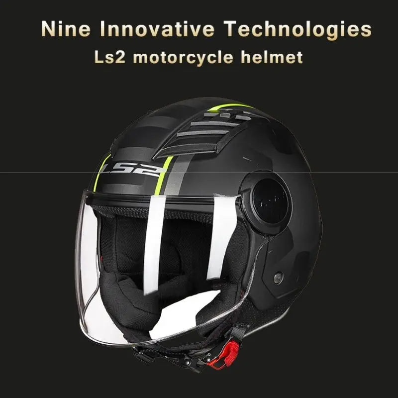 Capacete Ls2 aberto unissex  of562