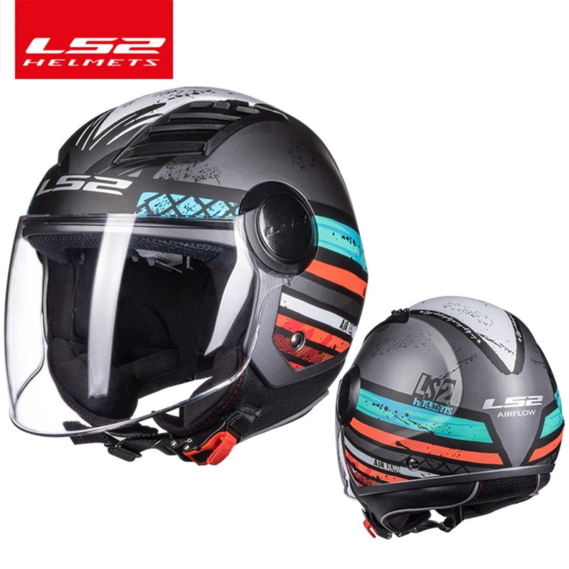 Capacete Ls2 aberto unissex  of562