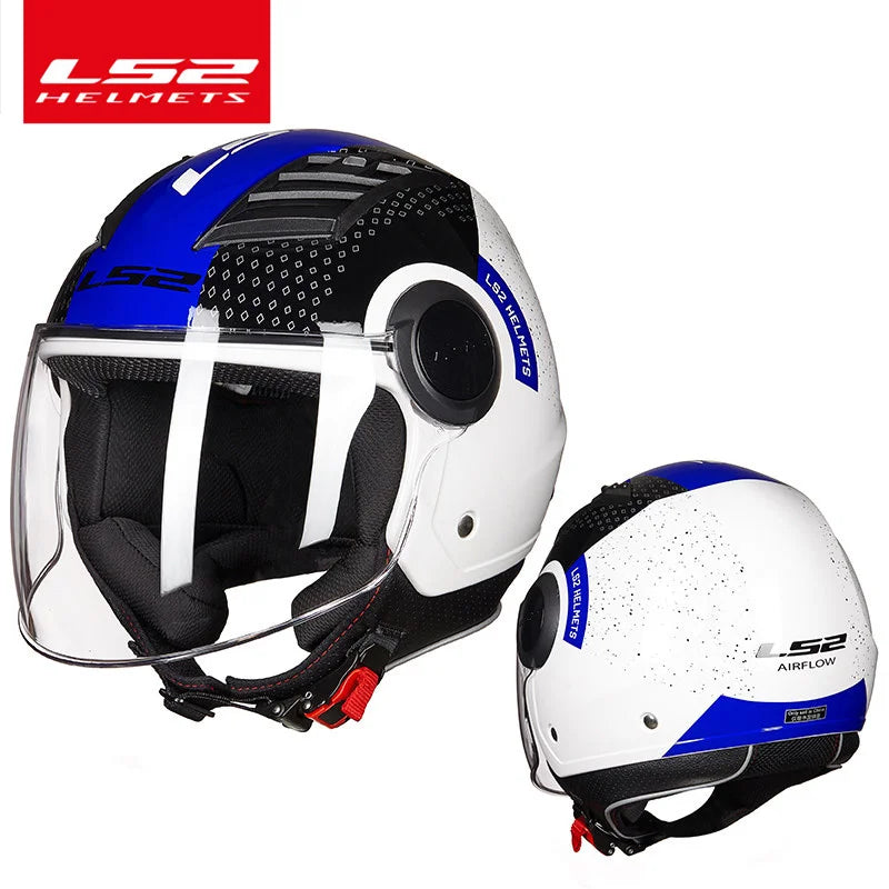 Capacete Ls2 aberto unissex  of562